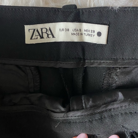 Zara High-Waisted Slim Pants - Picture 5 of 6